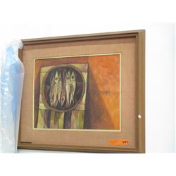 Framed still life