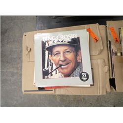 Large box of records