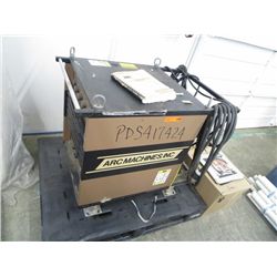 Arc welder with manual