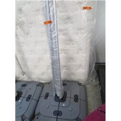 Giant brand flag pole with weighted base