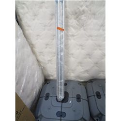 Giant brand flag pole with weighted base