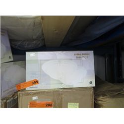Case of flush mount ceiling lights