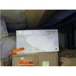 Case of flush mount ceiling lights