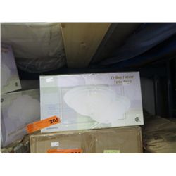 Case of flush mount ceiling lights