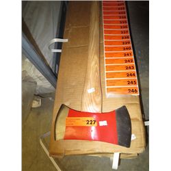 Double headed ax, new