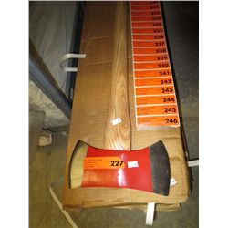 Double headed ax, new