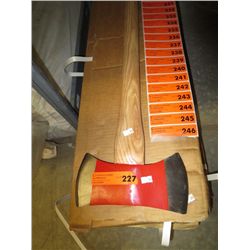 Double headed ax, new