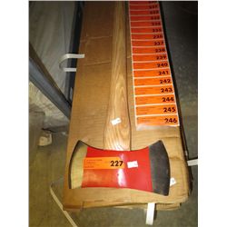 Double headed ax, new