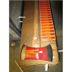 Double headed ax, new