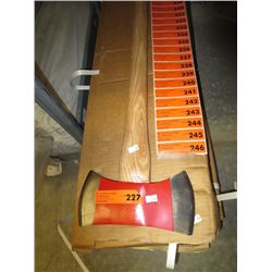 Double headed ax, new