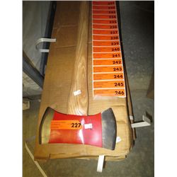 Double headed ax, new