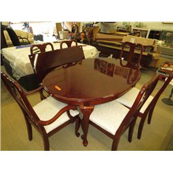 Eight piece dining suite