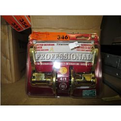 Keyed Taymor exterior lock