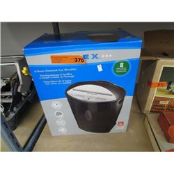 8 sheet diamond cut paper shredder