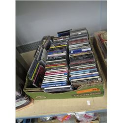 Box of approx 100 CDs