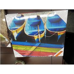 Pair of boat pictures 24" x 20"