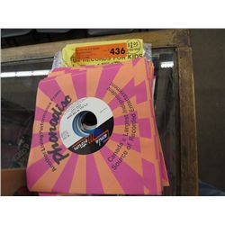 20x 45RPM records