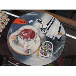 Decorator plate 10.5" dia.