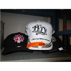13 ball caps - Some Harley Davidson brand