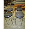Image 1 : Four retro stools, 29" tall