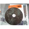 Image 1 : Carved soapstone disk. 4.75" dia