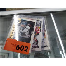 Three Pinnacle hockey cards