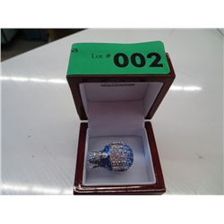 Crystal elephant ring
