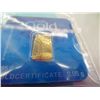 Image 2 : 2x .999 solid gold certified bars