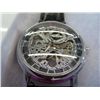 Image 2 : Men's skeleton mechanical watch