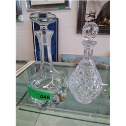 Two decanters