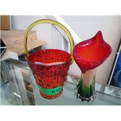 Vintage art glass