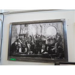 Make Room for the Bad Guys Framed print