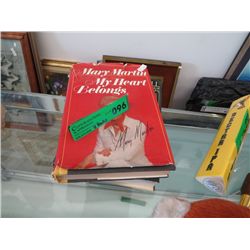 Two signed books