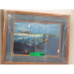 Framed Robert Bailey  airplane print