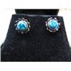 Image 2 : New Fire Opal earrings, sterling silver setting