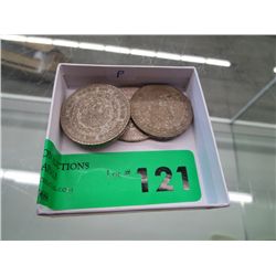 Lot of 5 Mexican Pesos