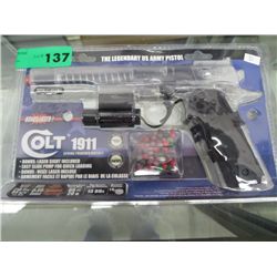BB Gun with laser sight  - Colt US Army pistol