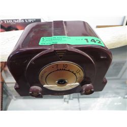 Astatic Corp. radio model BT Bakelite case