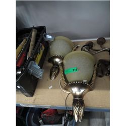 Pair of wall sconces