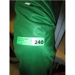 Roll of green sport jersey