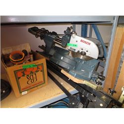 Bosch slide compound mitre saw and stand