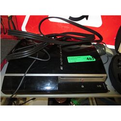 Playstation 3, with one controller