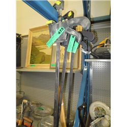 2.5" x 24" C-clamp