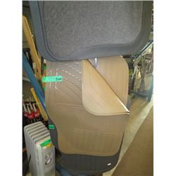 Beige car mats