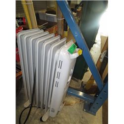Electric radiator style heater