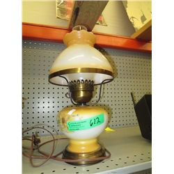 Electric oil style lamp