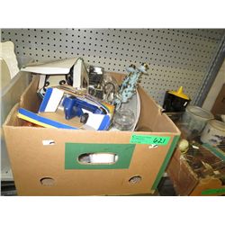 Box of assorted goods