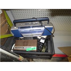 Box of electronics