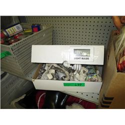 Box of light bulbs