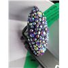 Image 2 : Genuine Guess Ring, Multi-colour crystals